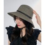 帽子 ハット 「MAISON BREEZE」ドローコード付き麦わら帽子 KNF127 レディース