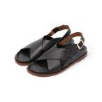 サンダル TOMORROWLAND FOOTBED フラットサンダル レディース