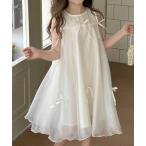 ワンピース 「aimoha-KIDS-」Aラインドレスワンピース キッズ 子供服