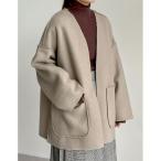 [Re:EDIT] no color пальто MEDIUM мокка женский 