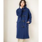 [LOWRYS FARM] полупальто "даффл коут" FREE голубой женский 