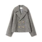 「MACPHEE」 ピーコート 36 ライトグレー レディース