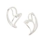 ピアス BAR Jewellery DANCING HEARTS シルバーピアス レディース