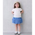スカート 「リンク」レースフリルスカート(キッズサイズ) キッズ 子供服 女の子