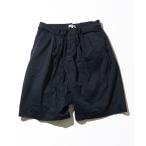 パンツ CAHLUMN/カウラム Extra Long Staple Organic Cotton 2 Tuck Chino Shorts/エクストラ