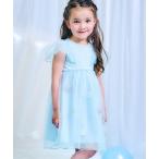 ワンピース 「ジュニア対応」シェルモチーフチュールワンピース キッズ 子供服 女の子