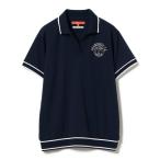 ポロシャツ ポロ ORANGE LABEL / リブライン スキッパー ポロシャツ 「DRY・STRETCH」 レディース