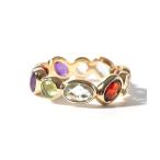 ショッピング15号 指輪 リング エタニティリング 指輪 天然石 金属アレルギー対応 「Antheia アンティアシリーズ」 レディース メンズ