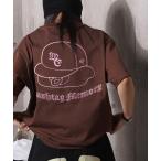 ショッピングバブ tシャツ 「MEMORY」バブフェイス 総刺繍 S/S Tシャツ / Babu Face T-shirt with full embroidery メ