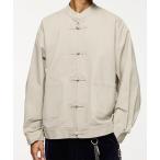 「rehacer」 「R.」ジップアップブルゾン MEDIUM ベージュ メンズ