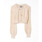 [EMODA] вязаный ансамбль FREE бежевый женский 