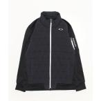 「OAKLEY」 キルティングブルゾン M ブラック メンズ