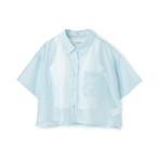 ブラウス シャツ 接触冷感半袖シアーシャツ キッズ 子供服 女の子