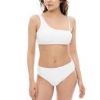 水着 「BILLABONG/ビラボン」24SS ONE SHOULDER BIKINI/水陸両用UVジャガード素材ワンショルダービキニ(水着) レディ