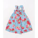 ワンピース スイカプリントサンドレス キッズ 子供服 女の子