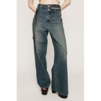 ジーンズ デニム デニムパンツ DOUBLE HOLE BELT STRAIGHT PT ダブル ホール ベルト ストレート パンツ レディース