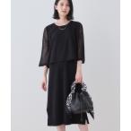 ワンピース 「2点セット」前後2WAYニットワンピース