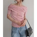 tシャツ カシュクールTシャツ レディース