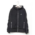 「Hollister」 ジップアップブルゾン S ブラック メンズ