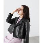 ショッピングSTUART 「JILL by JILL STUART」 ライダースジャケット MEDIUM ブラック レディース