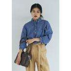 ブラウス シャツ BLUE CHECK SHIRTS レディース