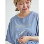 tシャツ ギャラクシープリントTシャツ レディース