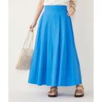 スカート SHIPS Colors:「洗濯機可能」ナイロン ワッシャー タック スカート 2