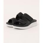 サンダル 「軽量」キラキラビジュー厚底ソールサンダル レディース