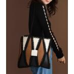 トートバッグ 「styiro black」パズルズトートバッグ レディース