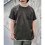 tシャツ 「お得だ値」イージーケアリネンライクシャツT メンズ