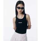タンクトップ ノースリーブ RIB TANK TOP/リブタンクトップ レディース