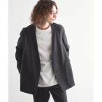 ジャケット ノーカラージャケット テックキャンバスノーカラージャケット メンズ