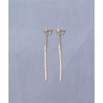 ピアス 「grace grace/グラスグラス」「PR林別注アイテム」ビジューロングイヤリング レディース