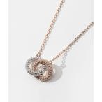 ネックレス Swarovski DEXTERA_NECKLACE DOUBLE SILK/CRY/ROS スワロフスキー デクステラ ストーン ネック