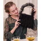  ручная сумочка [BONLECILL noir]chu-ru оборка ручная сумочка 