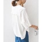 「SHIPS」 半袖カットソー ONE SIZE ホワイト レディース