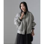 ショッピングnano 「NANO universe」 ブルゾン FREE グレー系その他4 レディース