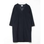 [DOUX ARCHIVES] no color пальто MEDIUM темно-синий женский 