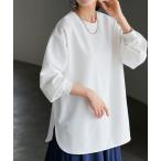 ショッピングブラウス ブラウス シャツ シワになりにくいきれいめロンT レディース