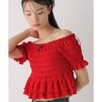tシャツ シャーリングカットTEE　497351 レディース