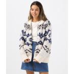 「BAYFLOW」 ニットカーディガン FREE オフホワイト レディース