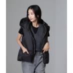 ショッピングnano 「NANO universe」 ダウンベスト FREE ブラック レディース