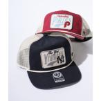 ショッピングレディ 夏 キャップ 帽子 MLB公認 ’47BRAND PHILLIESS COOPERSTOWN EMMETT HITCH メッシュキャップ メンズ レディー