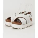 「Minnetonka」 ヒールサンダル 6 ホワイト レディース