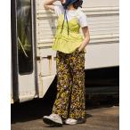 パンツ インド バティック調パンツ/総柄イージーパンツ レディース