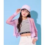 tシャツ 長袖メッシュパーカー キッズ 子供服 女の子