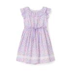 ワンピース 水彩花柄プリント ワンピース キッズ 子供服 女の子