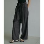 スラックス パンツ Drawstring Waterrepellent Pants レディース