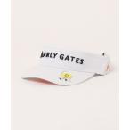 サンバイザー 「PEARLY GATES」Bioネームリサイクルツイルバイザー (UNISEX) レディース メンズ