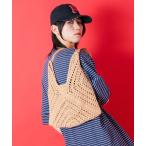 ハンドバッグ an meets zakka クロシェニットレトロハンドバッグ